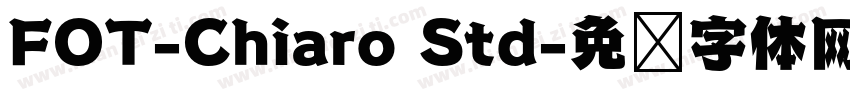 FOT-Chiaro Std字体转换